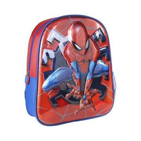 Spiderman 3D-ryggsäck 31 cm väska skolväska avengers