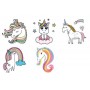 Unicorn barntatueringar 10 stora gnuggisar med enhörningsmotiv