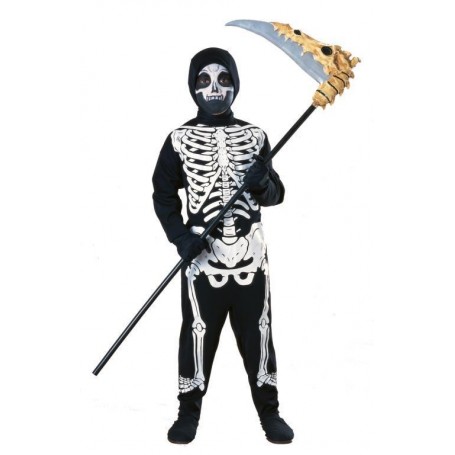 Skelettdräkt (3-4 år) halloween skelett dräkt spökdräkt