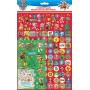 Paw Patrol Julmegapack 150 st klistermärken pyssel dekoration