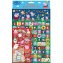Peppa Pig Julpaket 150 st klistermärken pyssel dekoration