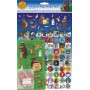 Gruffalo Julmegapack 150 st klistermärken pyssel dekoration