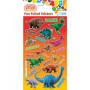 Dinosaurier 22 st glittriga klistermärken klistermärke dino roar