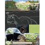 Dinosaurier scratch art 6 sidor pyssel skrap dinosaurie