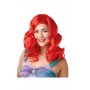 Ariel peruk vuxenstorlek lilla sjöjungfrun sjöjungfru