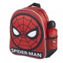 Spiderman 3D-ryggsäck 31 cm med flaska väska skolväska