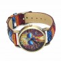 Barnklocka analog armbandsklocka dödskalle skelett för barn