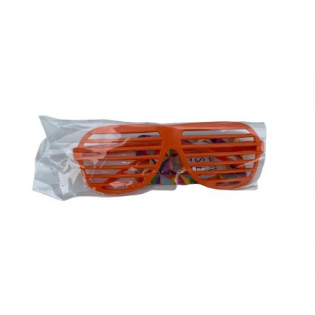 Partyglasögon persienn glasögon orange maskerad fest