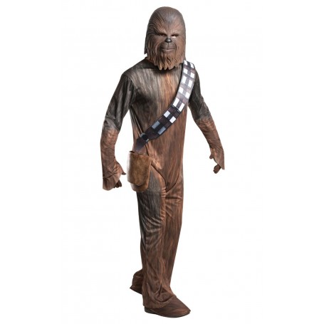 Chewbacca vuxen dräkt med mask standardstorlek star wars