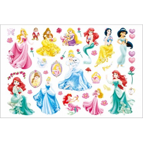 Disney Princess barntatueringar 15 st med Askungen & vänner
