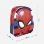 Spiderman 3D ryggsäck 31 cm väska skolväska avengers