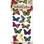 Fjärilar 12 st barntatueringar tatuering fjäril djur