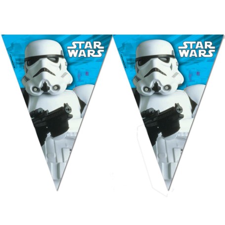 Flaggor star wars 9 st banner storm trooper 2,3 meter