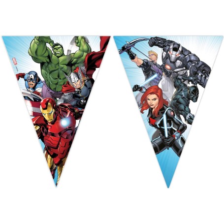 Flaggor avengers 9 st banner hulk captain america 2,3 meter