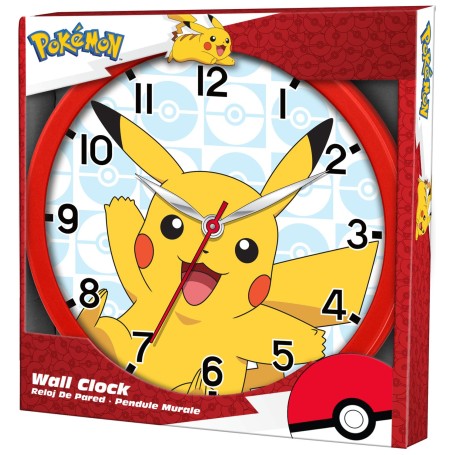 Barnklocka pokemon väggklocka klocka pikachu
