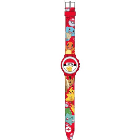 Barnklocka Pokemon digital armbandsklocka Pikachu tema