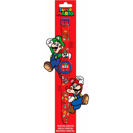 Barnklocka Super Mario digital armbandsklocka Nintendo
