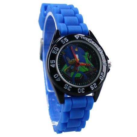 Barnklocka Sonic analog armbandsklocka med Igelkotten
