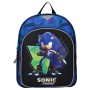 Sonic ryggsäck 30 cm väska skolväska the hedgehog