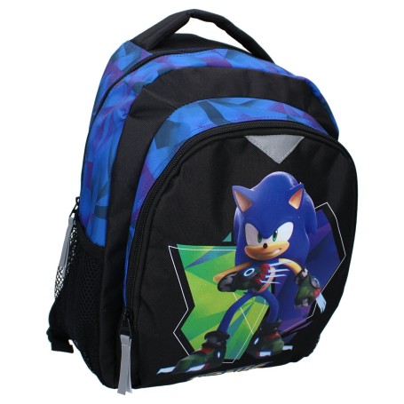 Sonic ryggsäck 35 cm väska skolväska the hedgehog