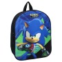 Sonic  3D ryggsäck 32 cm väska skolväska the hedgehog