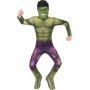 Hulk 122/128 cl (7-8 år) dräkt med mask avengers marvel hulken