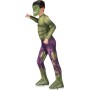 Hulk 122/128 cl (7-8 år) dräkt med mask avengers marvel hulken