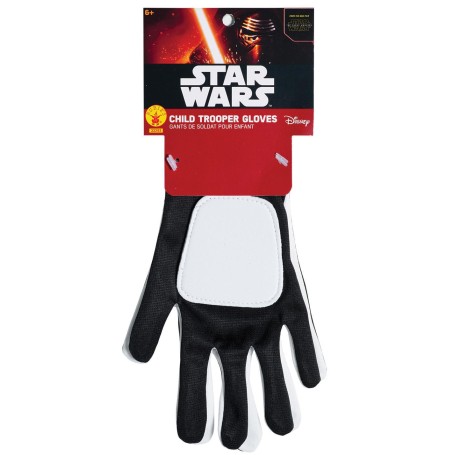 Star wars trooper handskar i tyg (6+ år) barnstorlek storm