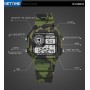 Digital barnklocka LED sportig army-stil armbandsklocka
