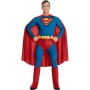 Superman vuxen dräkt med kappa large stålmannen clark kent