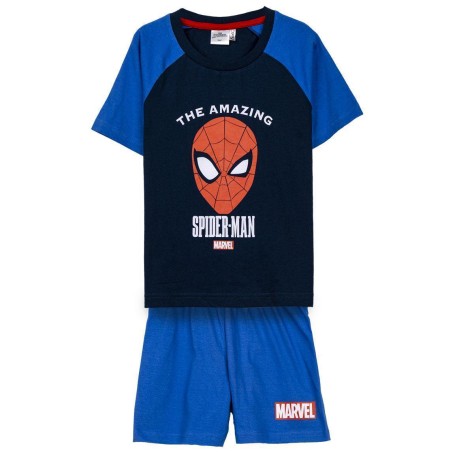 Spiderman pyjamas 6 år 116 cm tröja shorts avengers blå