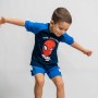 Spiderman pyjamas 4 år 104 cm tröja shorts avengers blå