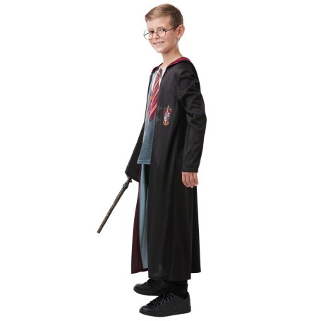 Harry Potter deluxe 134/140 cl (9-10 år) kappa glasögon trollspö