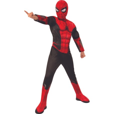 Spiderman (5-7 år) dräkt med mask och skoskydd avengers