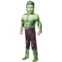 Hulk deluxe 110/116 cl (5-6 år) muskeldräkt med mask hulken