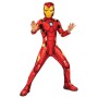 Iron man 122/128 cl (7-8 år) dräkt med mask avengers marvel