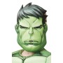 Hulk deluxe 134/140 cl (9-10 år) vadderad dräkt med mask hulken