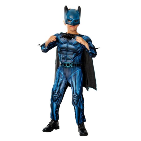 Batman bat-tech deluxe 110/116 cl (5-6 år) dräkt, kappa & mask