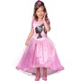 Barbie princess 98/104 cl (3-4 år) klänning paljetter diadem