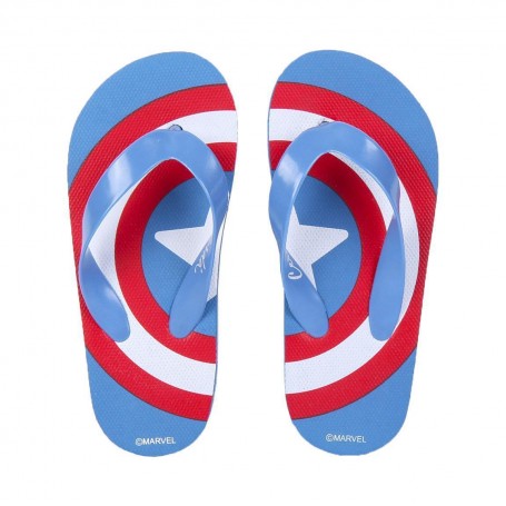 Avengers flip flops skor storlek 32/33 flop skor captain america