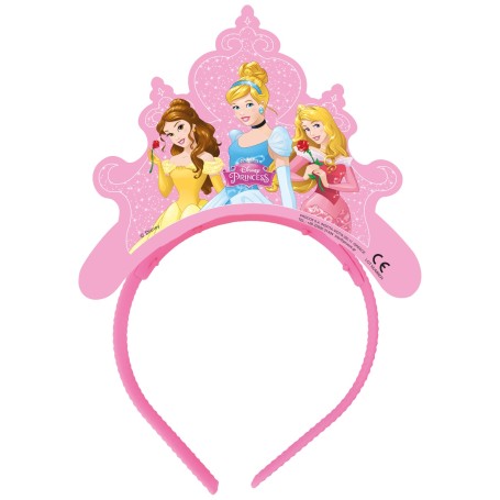 Disney princess diadem tiara 4 st hattar party hatt prinsessa