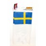 Sverige flaggor på pinne 6 st svenska flaggan blågul