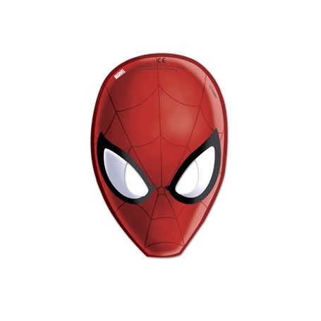Spiderman 6 st partymasker mask avengers fest