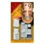 Zombie-set vita linser latex blod partylinser halloween coola crazy läskiga