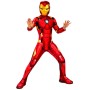 Iron man deluxe 134/140 cl (9-10 år) dräkt med mask avengers marvel