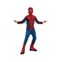Spiderman (8-10 år) far from home dräkt med mask avengers