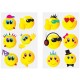 Barntatueringar med emojis – 60 tillfälliga tatueringar