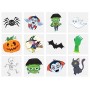 Halloween 60 barntatueringar – tillfälliga gnuggisar barn