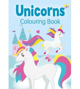Unicorn målarbok 32 sidor enhhörning pysselbok