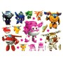Super Wings gnuggisar – 13 färgglada barntatueringar